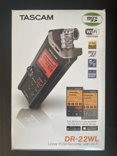 Tascam 22wl linear pcm - tascam,
