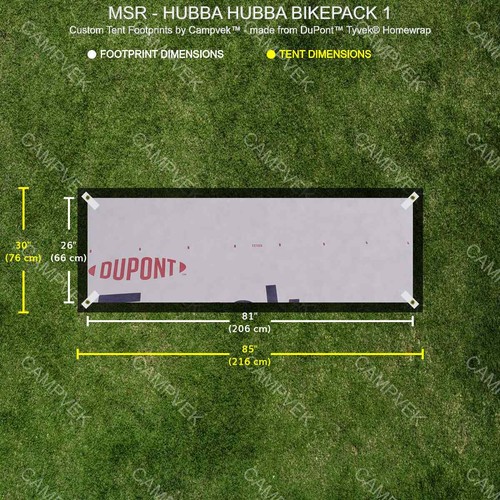 Tyvek footprint for - footprint, the