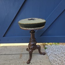 Antique walnut rise - &, fall