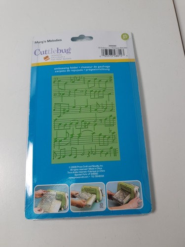 Cuttlebug marg melodies die - marg's, melodies-