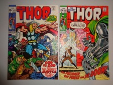 THOR #177 and #182 Lot (1970 