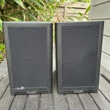 Mission 780 Wired Two-Way Bass Reflex Bookshelf Speakers - Black Vintage Hifi