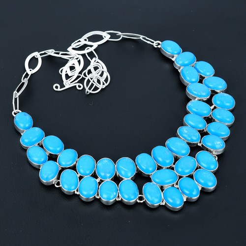 Sleeping beauty turquoise oval - turquoise,