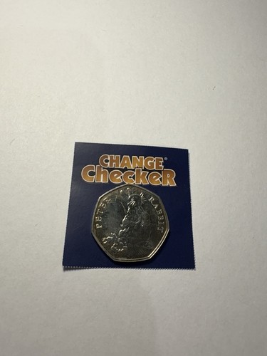2018 50p fifty pence peter - uk,