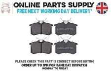 Rear Brake Pads For Audi A1