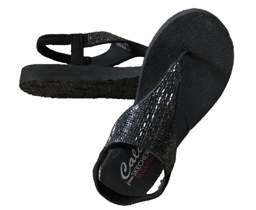 Skechers cali black meditation - skechers,