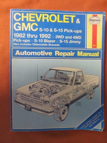 Haynes 831 chevy - haynes, #831