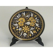 Damascene Gold/Silver Flower