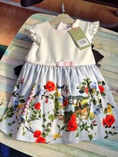 Ted Baker Baby Girls Blu/White