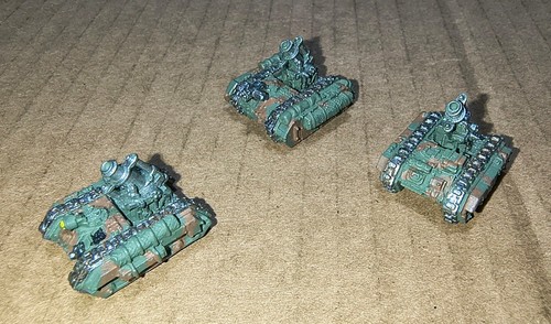 Metal griffon heavy mortars - mortars, x3