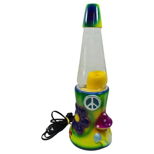 Ceramic hippie lava - lava, lamp