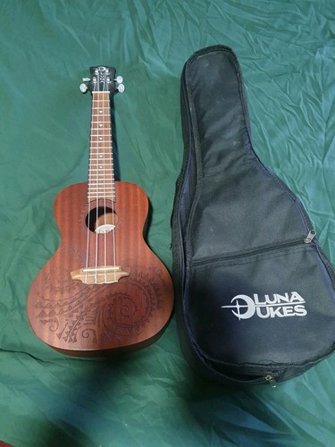 Luna ukulele uke mah - uke, tc