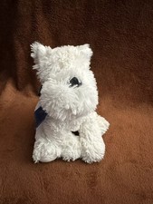 Marks and Spencer M&S Westie West highland white terrier soft toy plush 08103437