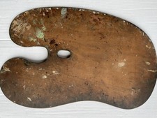 Wooden Antique Artist Palette