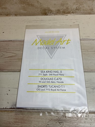 Model art decal system - model,