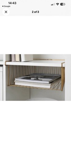 Ikea kallax gold - ikea, metal