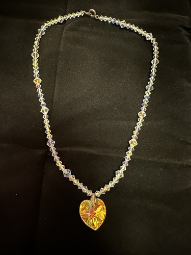 Handmade with swarovski - with,