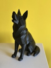 Gothic German Shepard Dog Statue