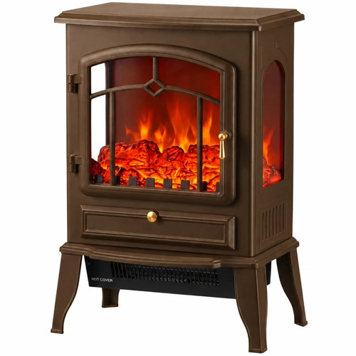 Electric fireplace stove - electric,