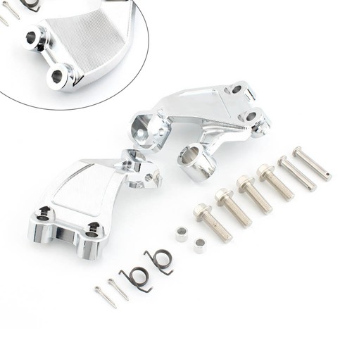 Chrome rider footrest - rider,