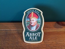 Greene King Abbot Ale Beer Pump Clip Badge Breweriana