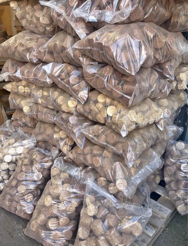 Wood fire briquettes - wood,