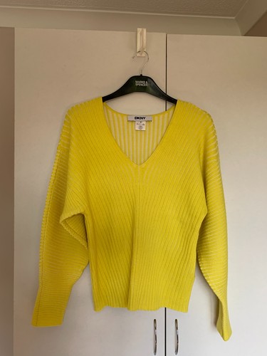 Dkny yellow batwing - yellow, jumper