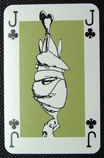 1 x playing card Michael