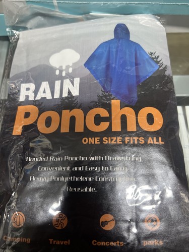 Emergency hooded poncho - emergency,
