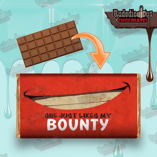 Rude chocolate bar - chocolate,