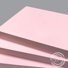 A6 Pastel Pink Card Plain