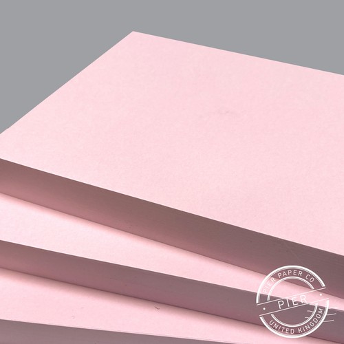 Pastel pink card - a6,