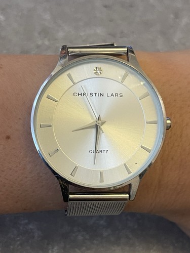 Christin lars watch silver - christin,