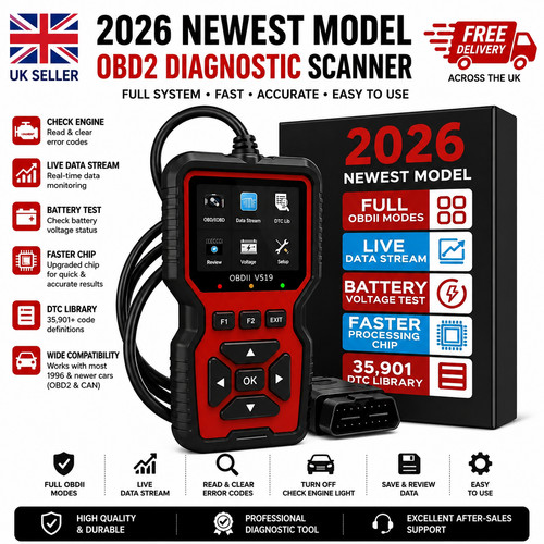 2026 v519 obd2 scanner car - 2026,