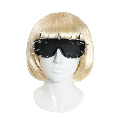 Pop monster blonde bob wig - bob,