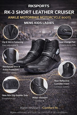 RK-3 SHORT LEATHER CRUISER