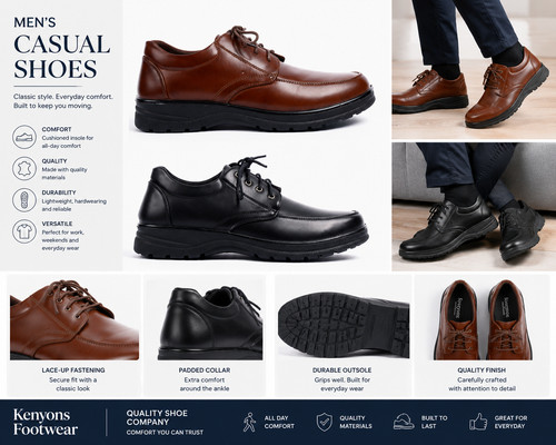 Men lightfoot wide fit - men's,