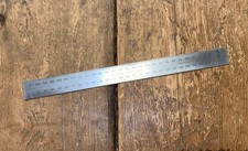 MOORE & WRIGHT STEEL RULE No