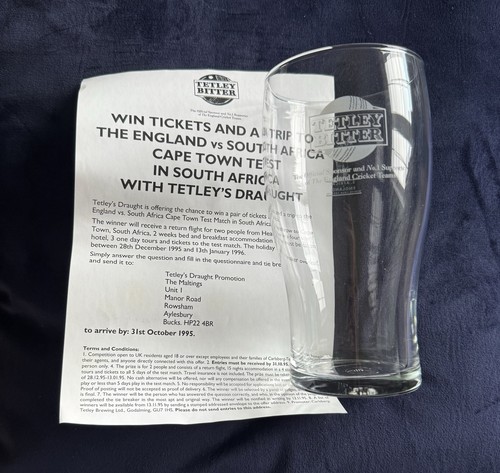 Tetley bitter special - x, bitter.
