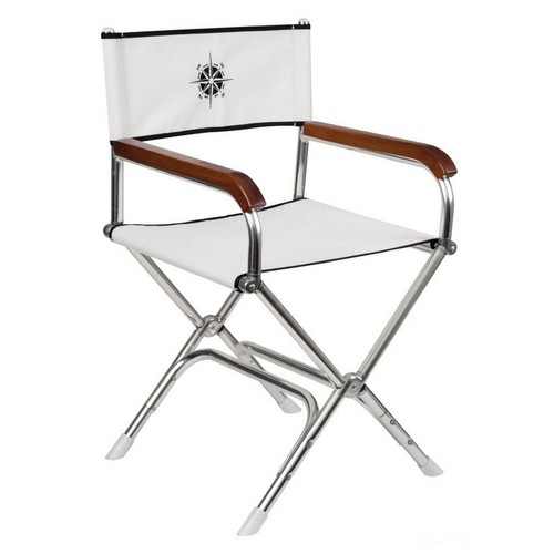 Director folding chair white - ,