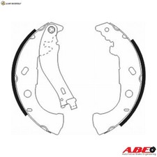 BRAKE SHOE SET C0F015ABE FOR