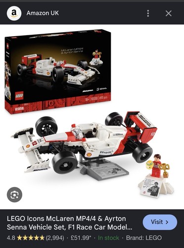 Lego mclaren mp4 honda - lego,
