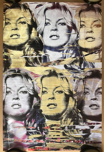 Brainwash kate moss poster - mr.,