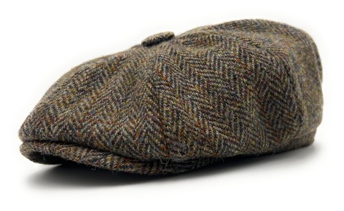 Harris tweed brown herringbone - harris,