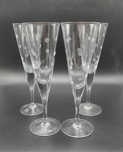 Lsa etched polka - etched, champagne