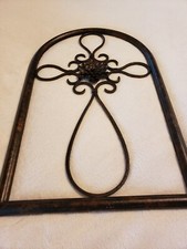 Arched Wrought Iron Wall Art