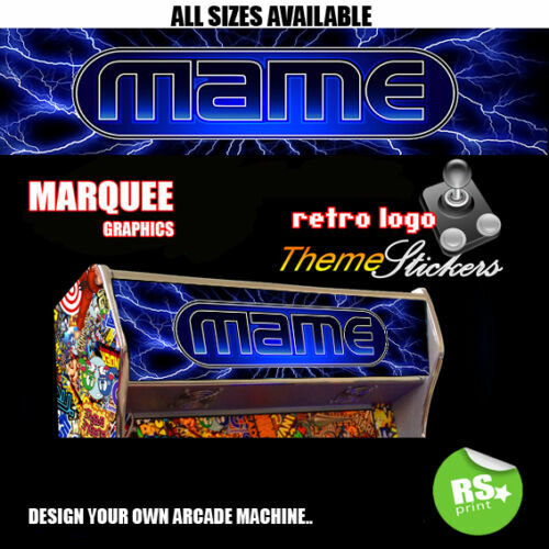 Mame blue graphic - mame, arcade
