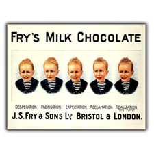 FRY's CHOCOLATE 5 BOYS Vintage