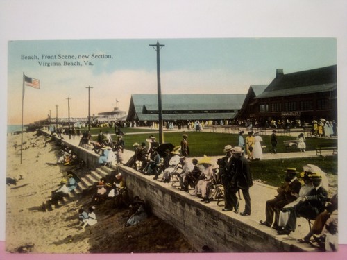 Virginia beach front scene - front,