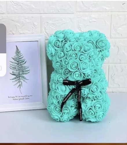 25cm artificial teddy rose - 25cm,